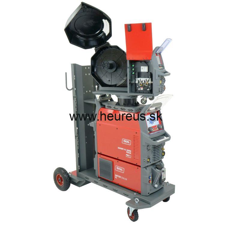 MIG invertorová zváračka IDEAL EXPERT MIG 550W PULSE Pro7 LCD + samostatný podávač + chladič + šasi + diaľkové ovládanie